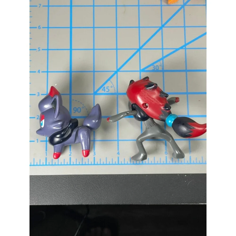 Pokemon Nintendo McDonald's Lot Zorua and Zoroark Figure Figurine 2011